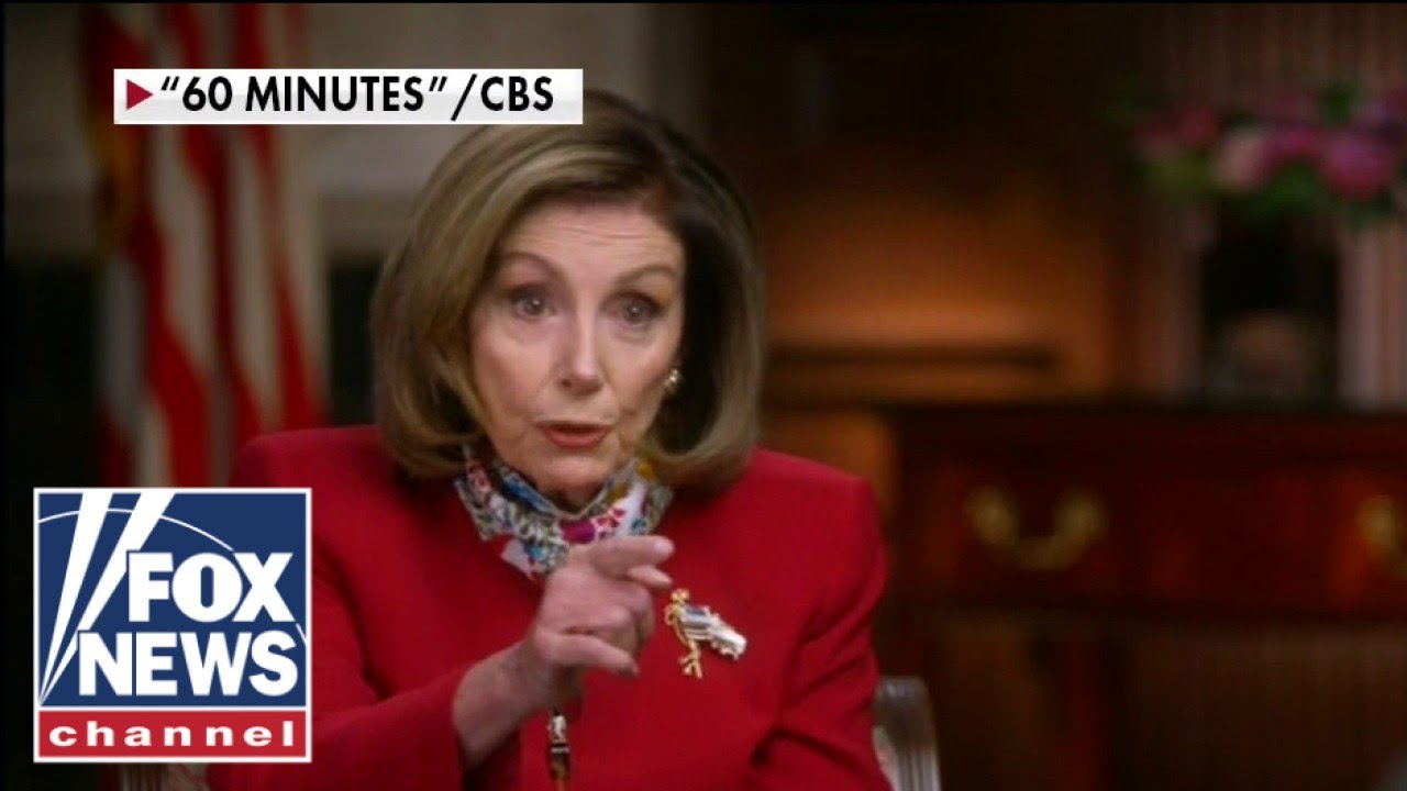 Pelosi snaps at ’60 Minutes’ reporter over role in stalled relief, ‘The Five’ reacts