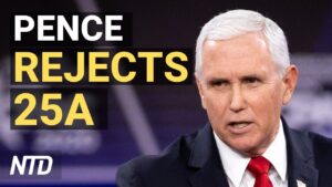 Pence Refuses to Remove Trump; YouTube Suspends Trump’s Channel; Parler Fights for Free Speech | NTD