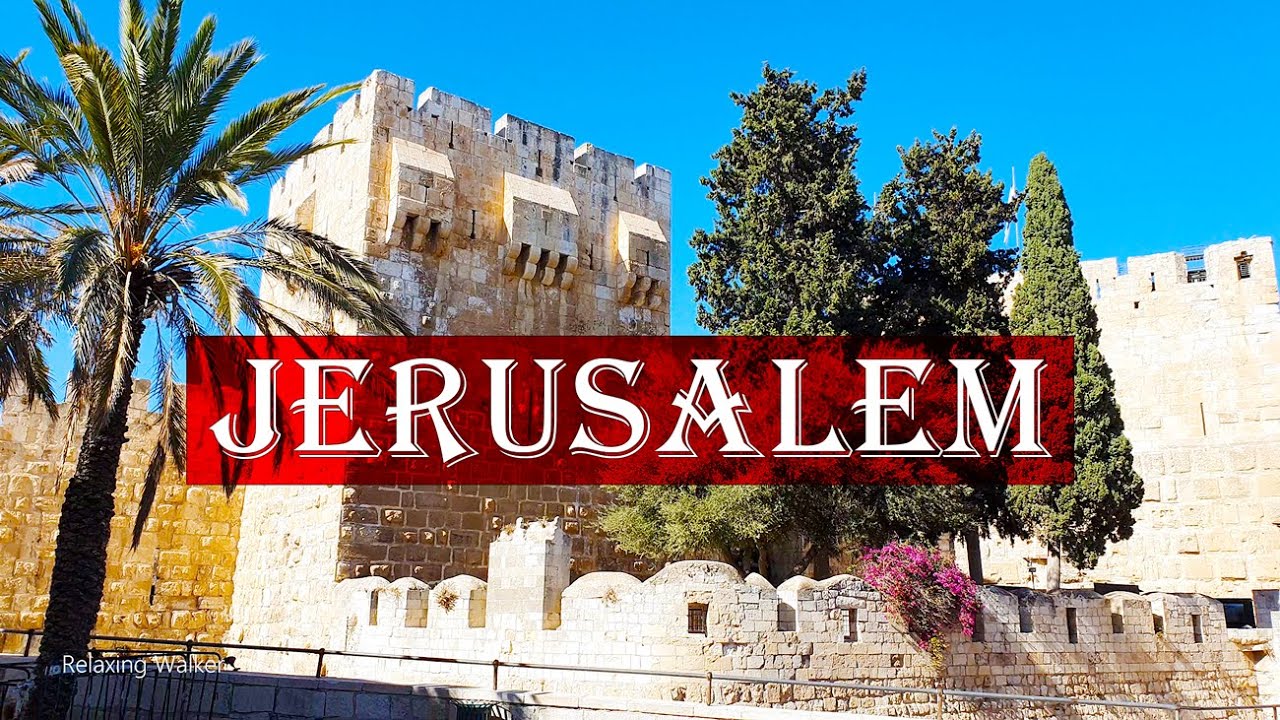 Walking in JERUSALEM, Israel – OLD CITY