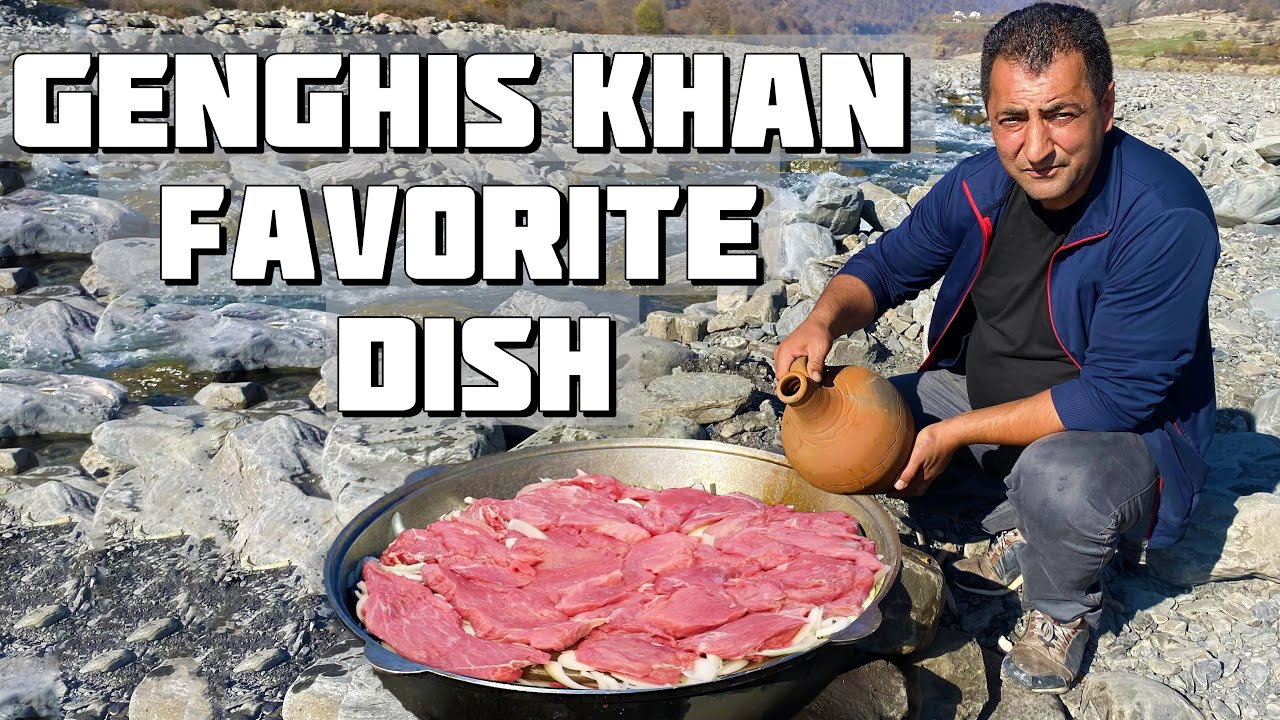 YOU’VE NEVER SEEN SUCH A RECIPE! GENGHIS KHAN FAVORITE DISH | MEAT COOKED IN STONES ?