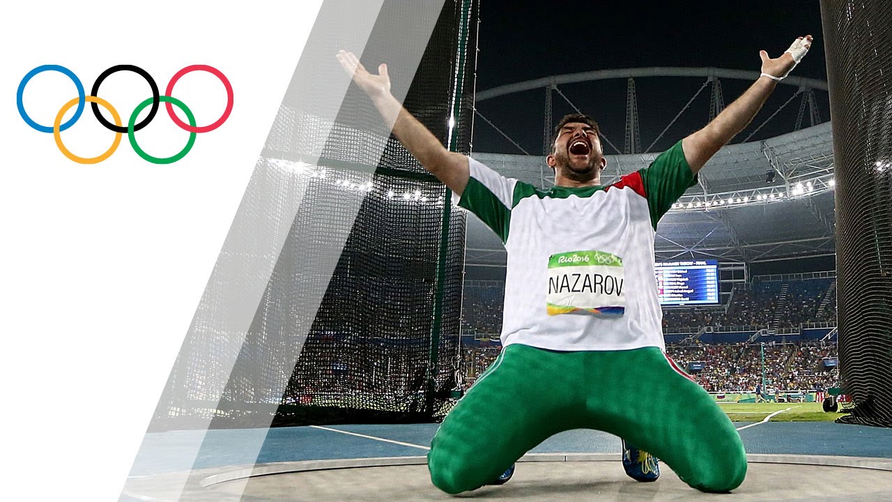 Nazarov wins historic gold in Men’s Hammer Throw