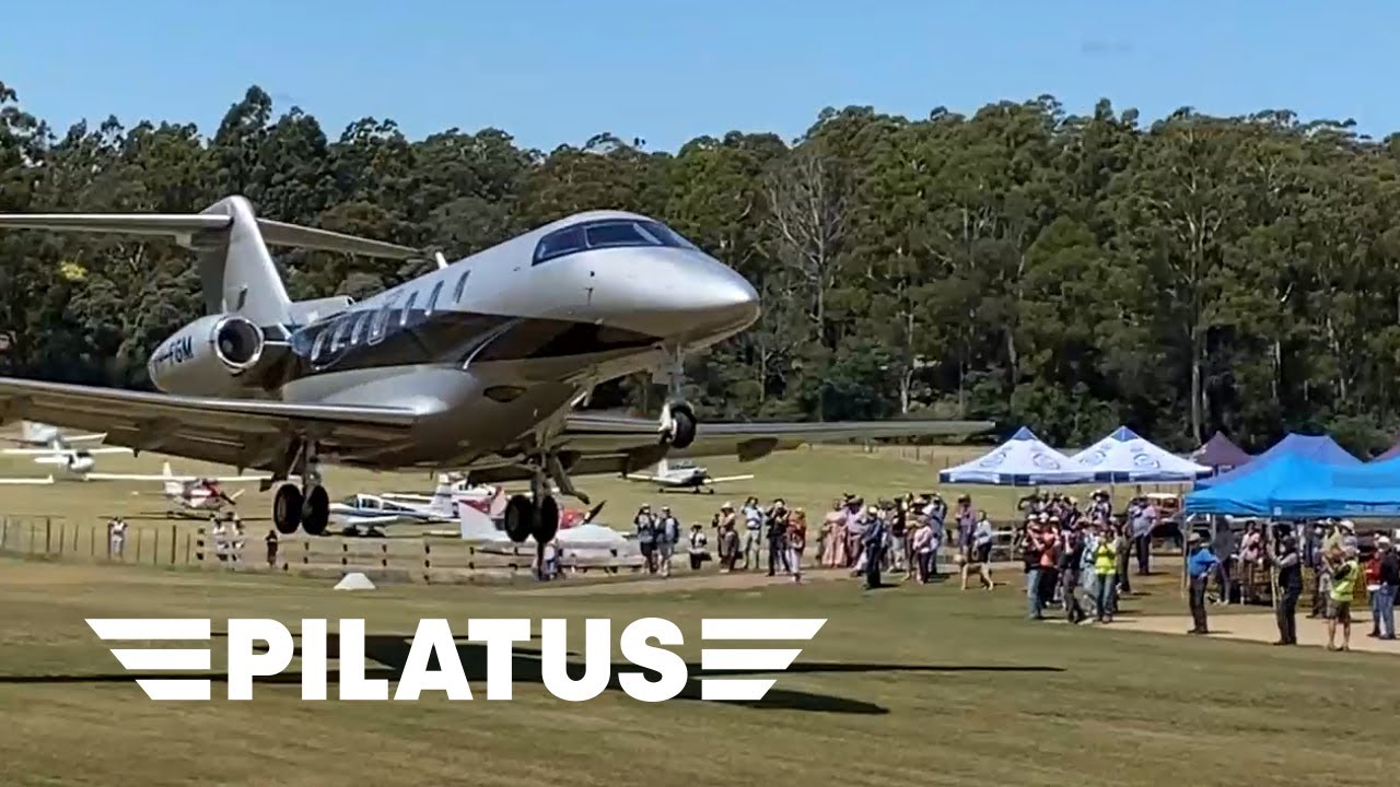 PC-24 – INCREDIBLE Grass Landing at The Vale Airstrip in Tasmania