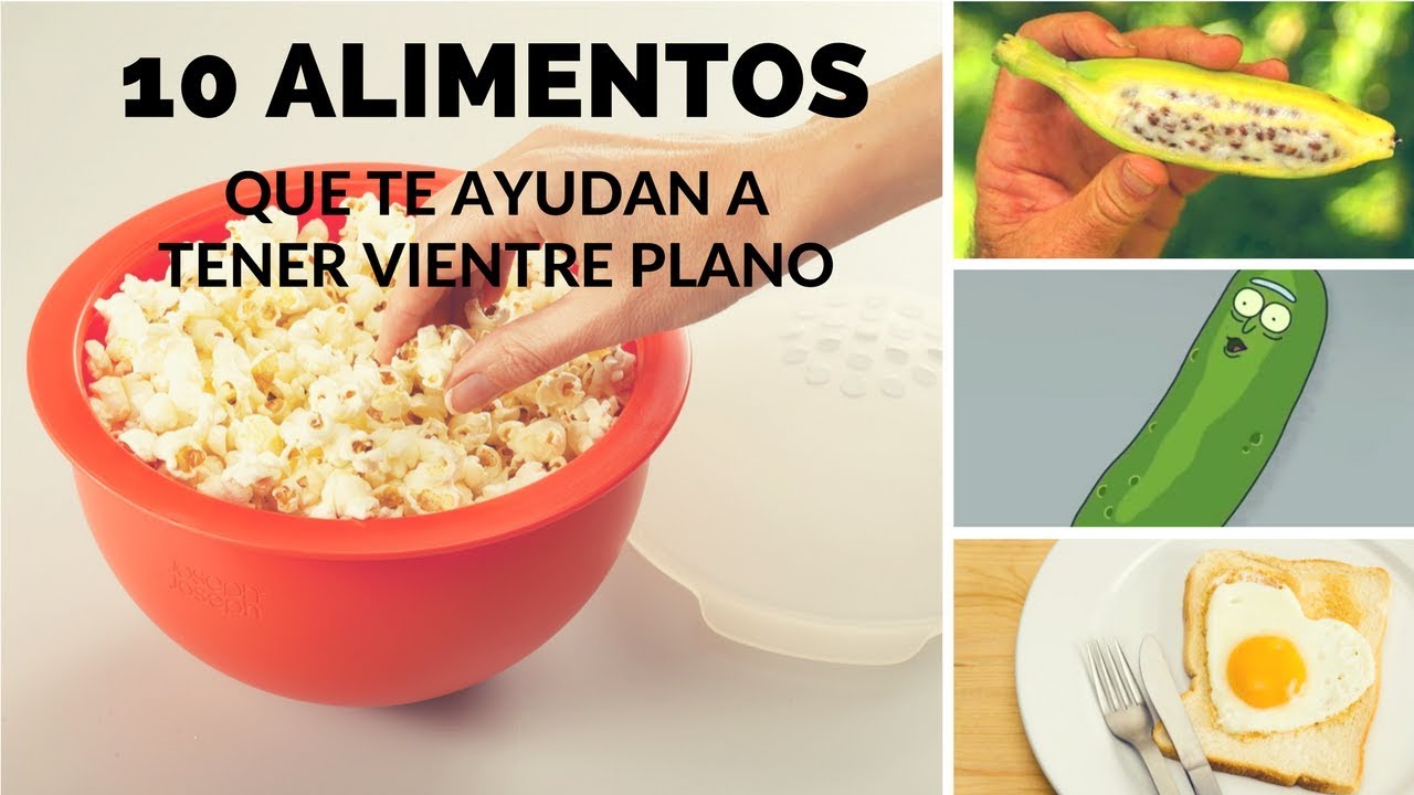 10 alimentos para tener un vientre plano