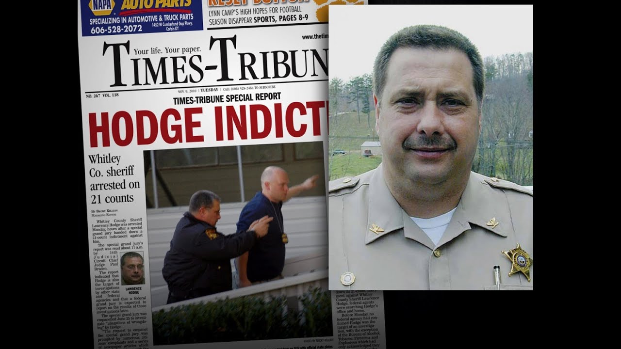 Corrupt Kentucky sheriff brought down by reporters