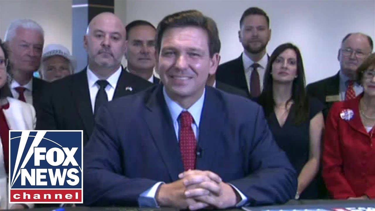 Gov. DeSantis signs election bill live on ‘Fox & Friends’