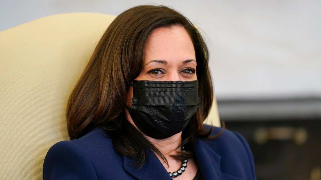 Kamala Harris blames Trump administration for border crisis