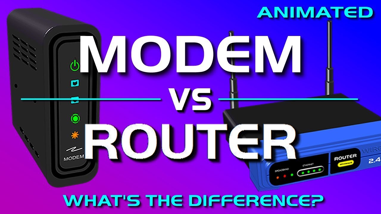 Modem vs Router – What’s the difference?