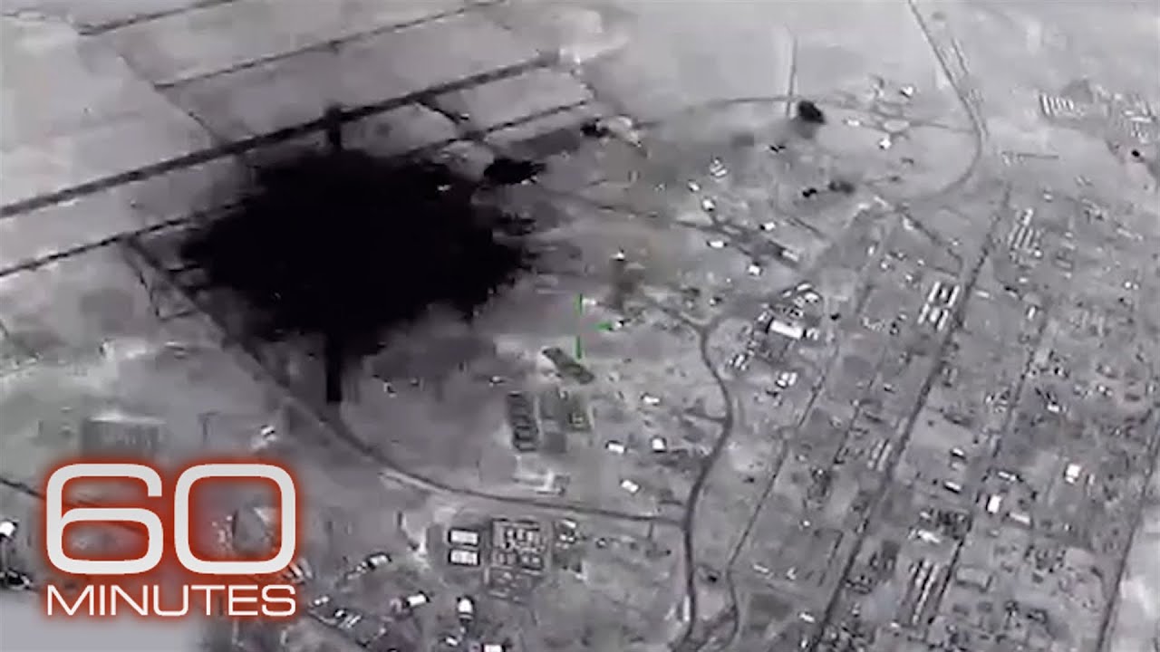 Never-before-seen video of the attack on Al Asad Airbase