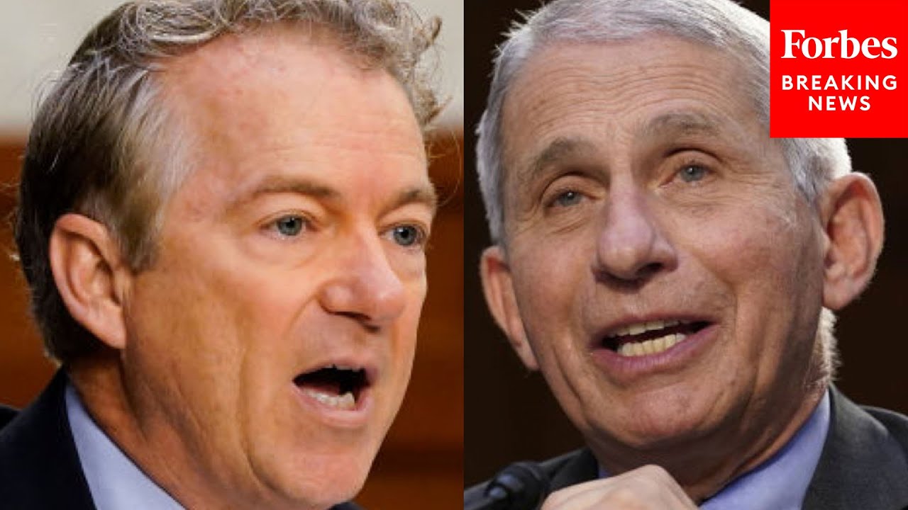 Rand Paul blows up at Dr. Fauci over masks during Senate hearing