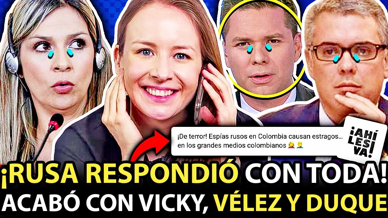 Inna Afinogenova dio TREMENDA LECCIÓN a Vicky, Vélez y Duque con ESTA RESPUESTA en ‘Ahí Les Va’