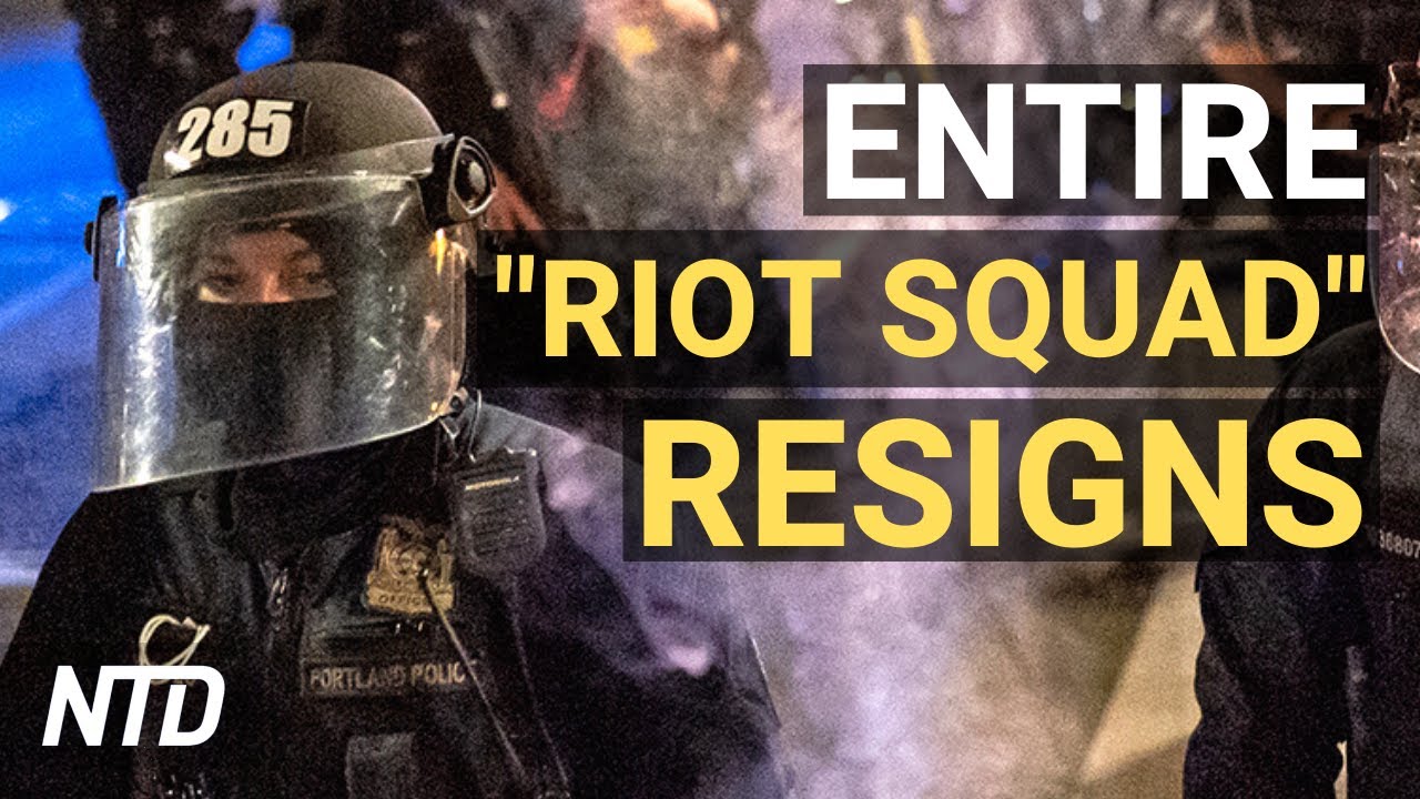 Portland Police’s Entire “Riot Squad” Resigns; McCloskeys Plead Guilty: ‘I’ll Do It Again’ | NTD