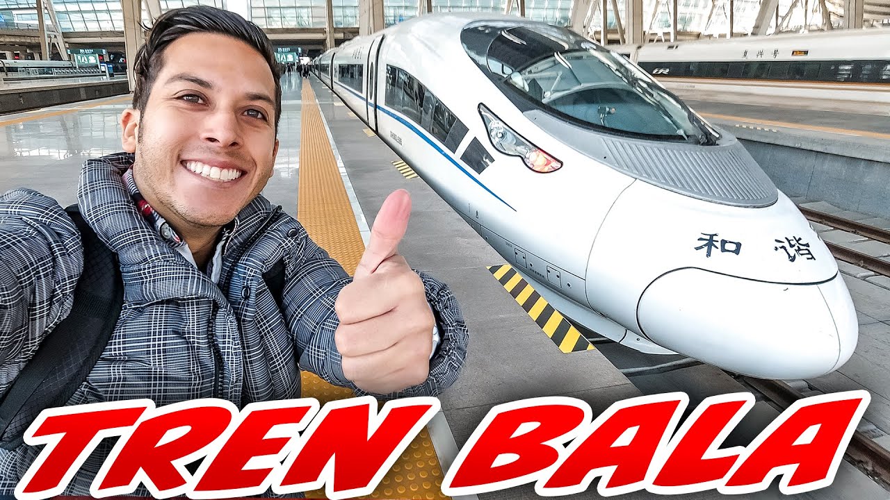 ?1era Clase en un TREN BALA! (El más rápido del mundo) ?| China