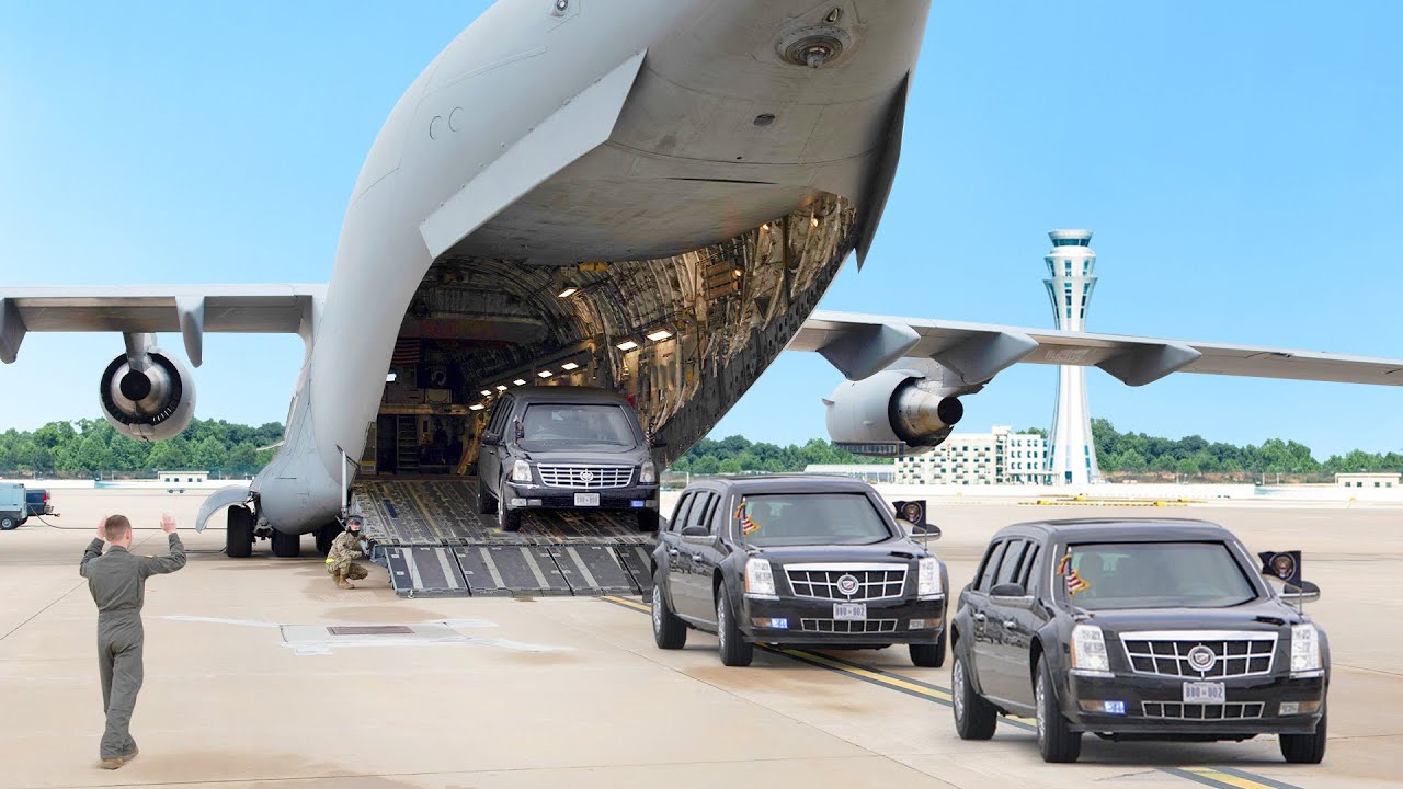 How the US is Transporting the World’s Most Secure President Convoy