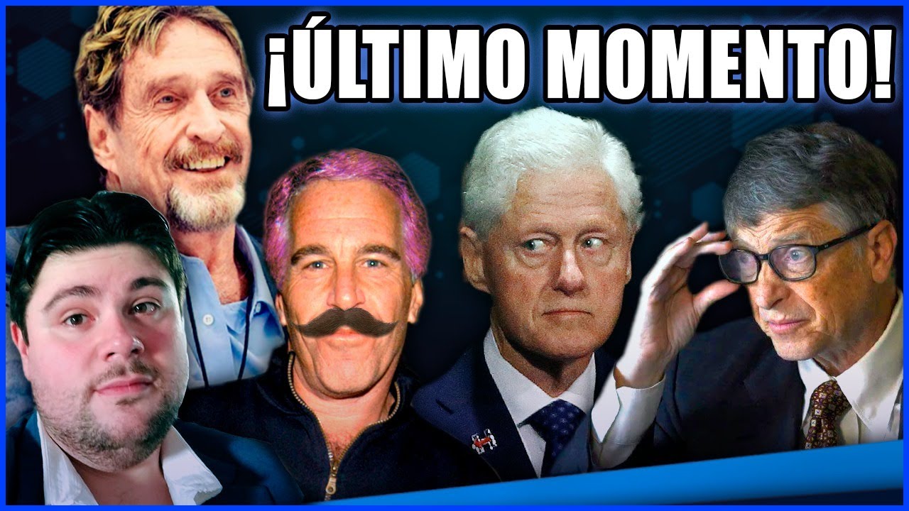 ? ¡Nueva Revelación de McAfee! ?️ Los Clinton en Problemas