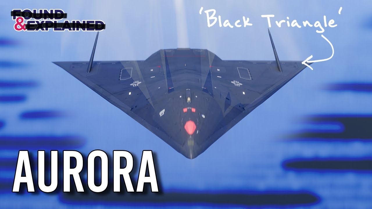 This plane doesn’t ‘exist’… Aurora Top Secret Spy Plane SR-91