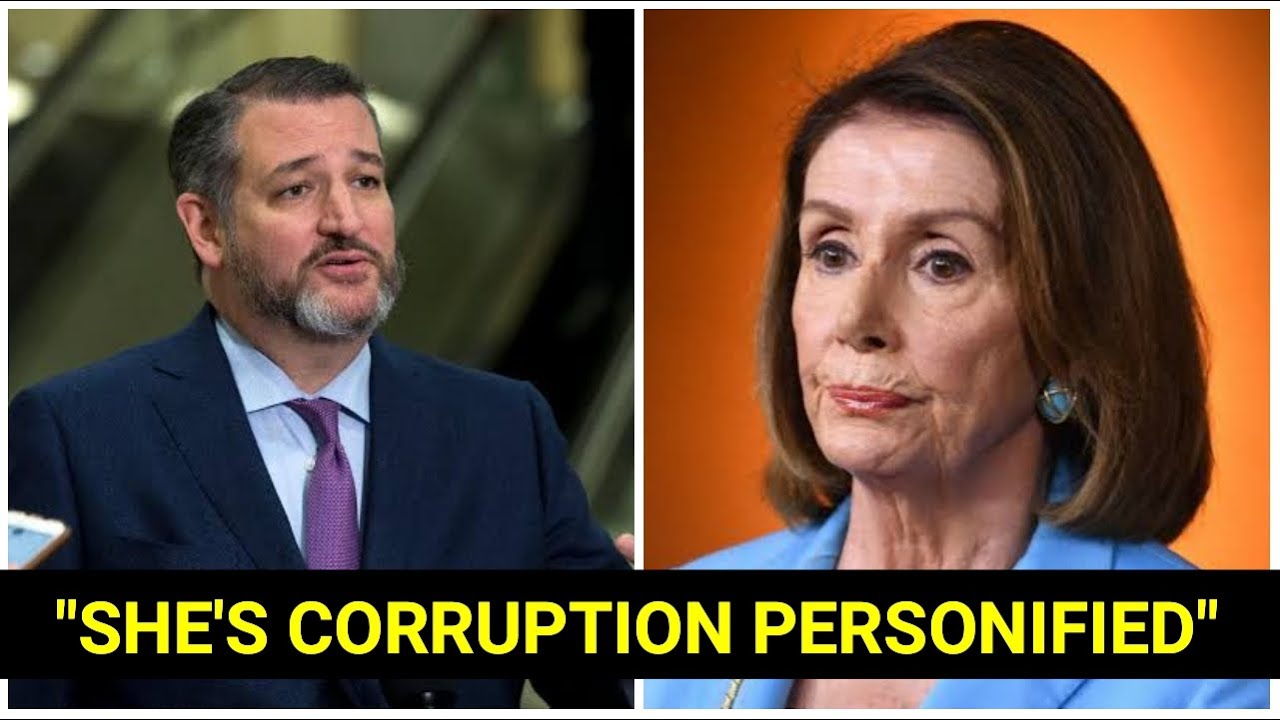 “SHE’S DANGEROUSLY CORRUPT, SHE WILL BE REMOVED” – Sen.Ted Cruz Goes Off on corrupt Nancy Pelosi