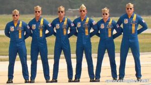 2021 Blue Angels SUPER HORNETS Deke Slayton Airfest