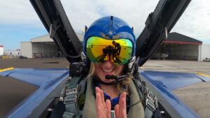 Flying with the Blue Angels