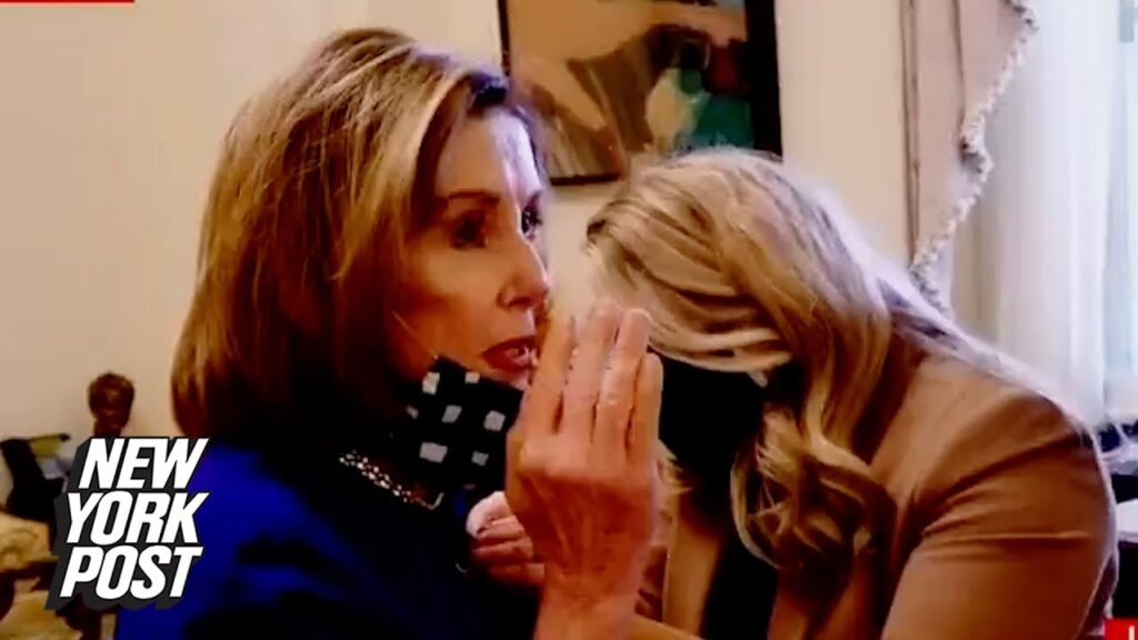 New video from Jan. 6 shows Nancy Pelosi vow to ‘punch’ Trump if he marches on Capitol….