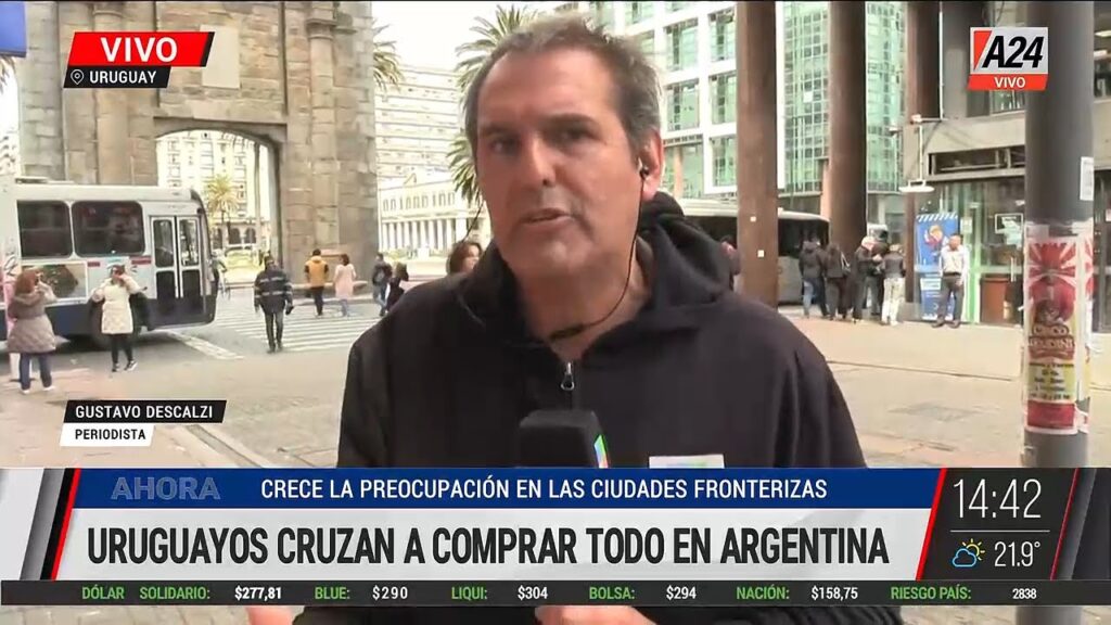 ? Uruguayos cruzan a comprar todo en Argentina I A24