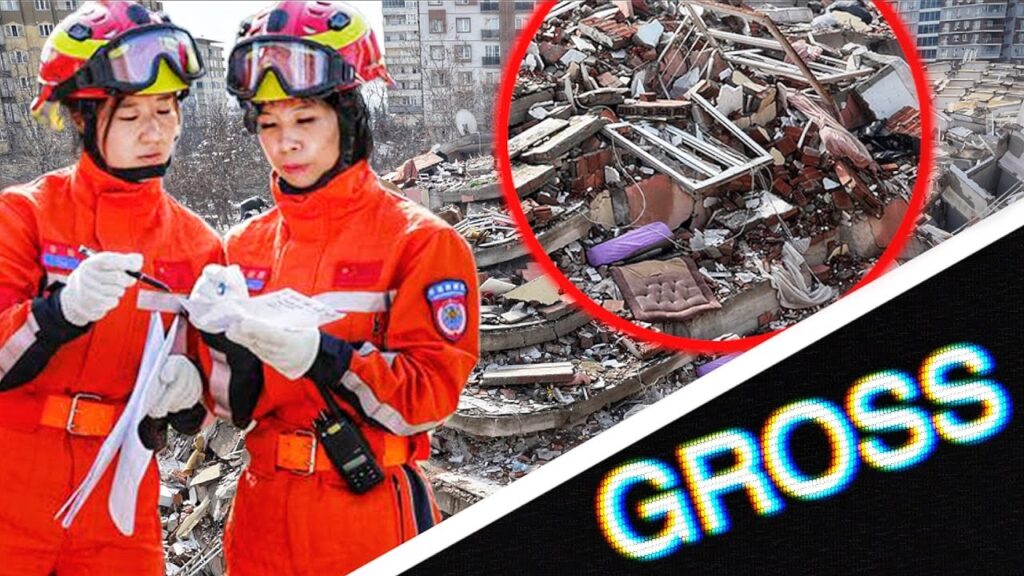 China Found Something Disgusting in the Rubble of the Turkey Earthquakes…. 02-19-2023