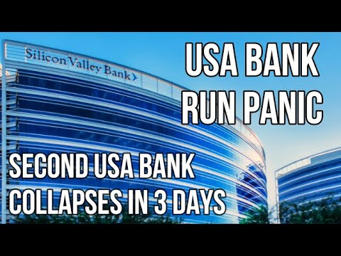 BANK RUN USA PANIC – Second USA Bank Collapses in 3 Days | Run of Withdrawals Causes Liquidity Crisis…. 03-10-2023