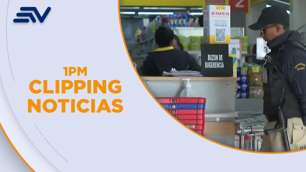 Siete delincuentes robaron 60 mil dólares de un supermercado en Quito….04-10-2023