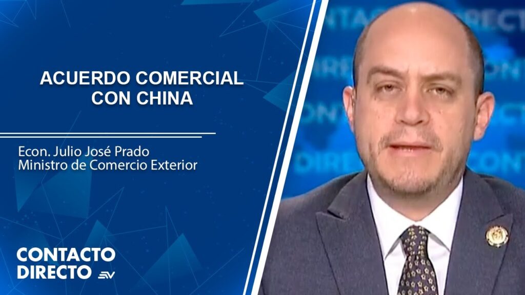 El Ministro Julio Prado habló del acuerdo comercial con China….05-10-2023