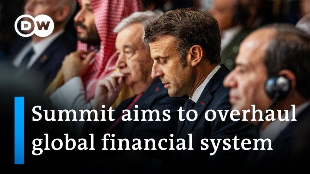 World leaders meet in Paris for global finance summit | 06-22-2023