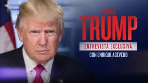 Exclusive interview with Donald Trump on Univision…. 11-09-2023