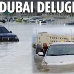 Dubai hit with Worst Storm in 75 years’ as floods grind city to a halt and at least one killed…. 04-17-2024