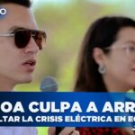 Noboa Culpa a Exministra Arrobo de ocultar la crisis eléctrica en Ecuador | Televistazo…. 04-17-2024