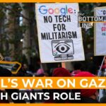 What Role do US Tech Giants play in Powering Israeli War Crimes? | The Bottom Line…. 04-28-2024