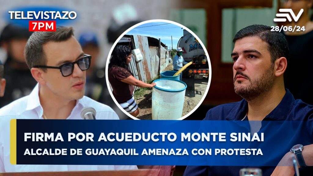 Aquiles Álvarez presiona al Gobierno con marcha por acueducto en Monte Sinaí | Televistazo…. 06-28-2024