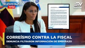 Diana Salazar acusa al Correísmo de Filtrar Información de su embarazo | Televistazo…. 07-11-2024