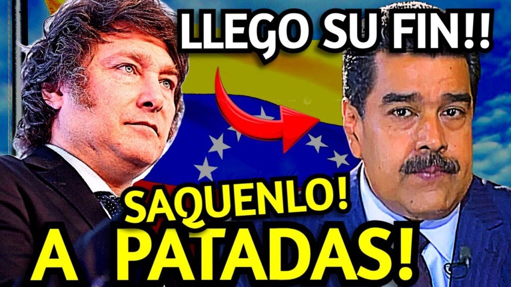 Totalmente Inesperado! MILEI se HARTO y JURA el FIN a MADURO..!  Frente a todo el MUNDO..! 07-08-2024