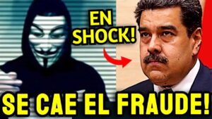 MADURO SUFRE ATAQUE Y SABOTEAN su FALSIFICASION de ACTAS ¡ANONYMOUS ESTUVO DETRAS!….08-03-2024