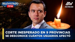 Apagón Nacional inesperado: Gobierno no ha pronunciado cuál fue la causa | Televistazo 7 PM…. 09-20-2024