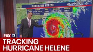 Hurricane Helene moving NNE with 125 mph winds…. 09-26-2024