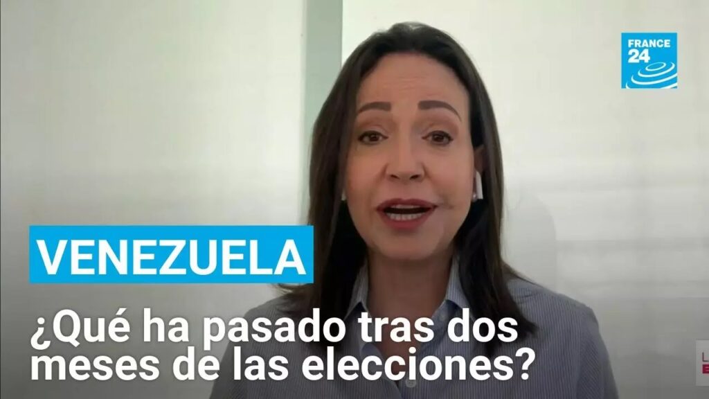 María Corina Machado: Maduro lo único que le queda es la violencia | FRANCE 24…. 09-26-2024