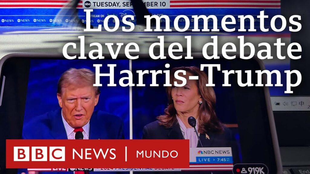 Momentos clave del debate presidencial entre Kamala Harris y Donald Trump….09-11-2024