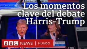 Momentos clave del debate presidencial entre Kamala Harris y Donald Trump….09-11-2024