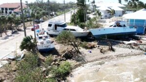 Hurricane Milton Storm Surge Slams Small Towns As Tampa is Spared…. 10-10-2024