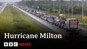 Hurricane Milton warning sees millions in Florida evacuate | BBC News…. 10-09-2024