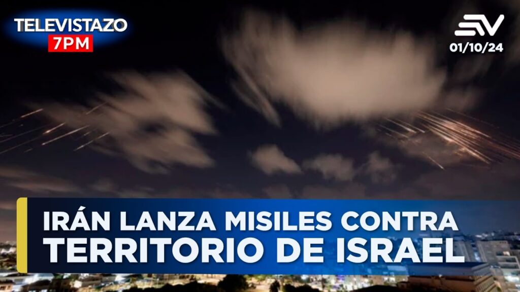 Irán Ataca con misiles a ciudades de Israel | Televistazo 7 PM…. 10-01-2024