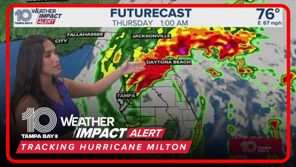 Tracking Milton: When will Hurricane make landfall in Florida? 10-09-2024