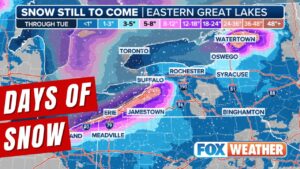 How Much More Snow Is Still To Come During Lake-Effect Snowstorm? 11-30-2024