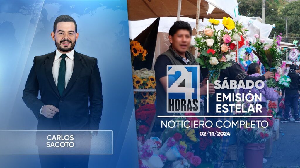 Noticiero de Ecuador | Emisión Estelar…. 02-11-24