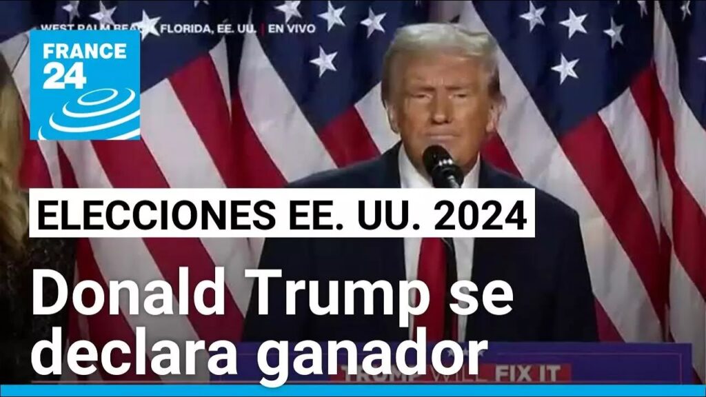 Quiero Agradecer a Estados Unidos por darme el honor de ser su 47º presidente: Donald Trump…. 11-05-2024