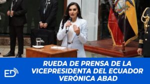 Rueda de Prensa de Vicepresidenta Verónica Abad…. 11-28-2023